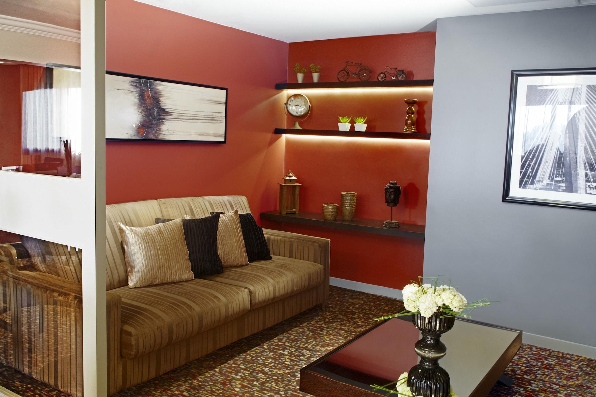 Marriott Sao Paulo Airport Hotel Guarulhos Bagian luar foto A living room